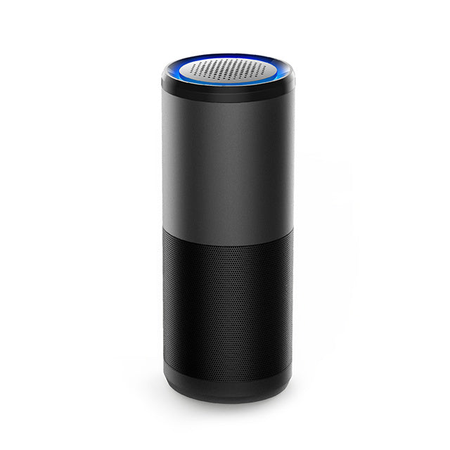 PureBreeze™ Mini Car Air Purifier — HEPA Ionizer with Touch Control
