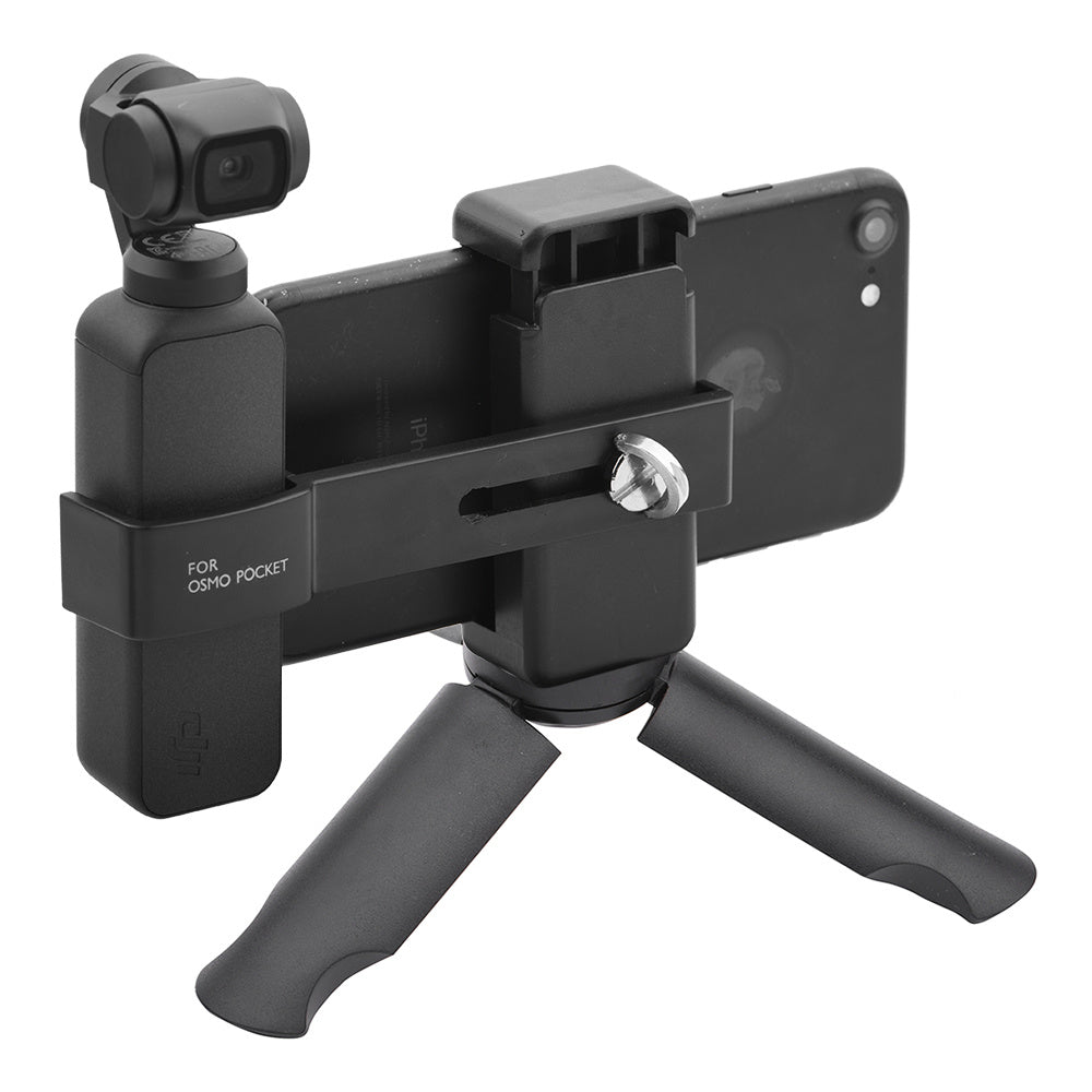SteadyGrip™ Mini Tripod Holder – Compact Handheld Mount for Smartphones & Cameras