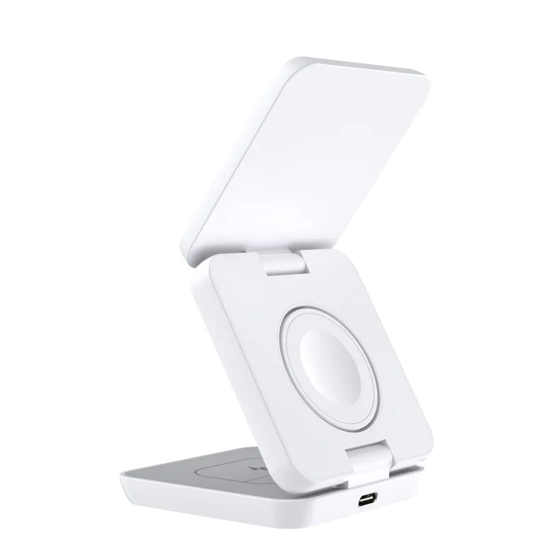 Magnetic 3-in-1 Wireless Charging Phone Stand