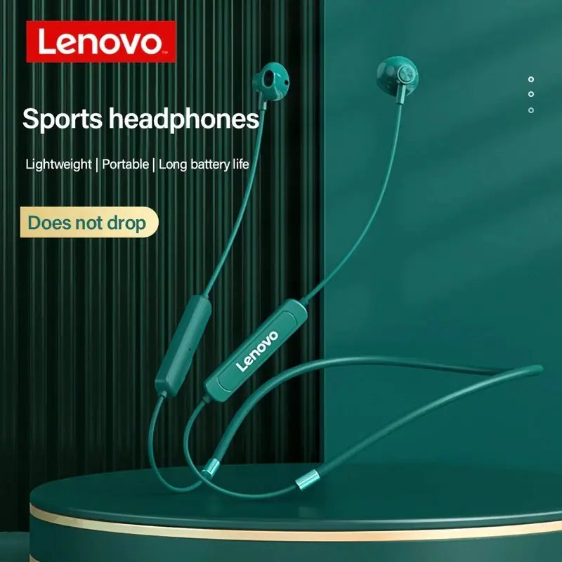 Lenovo SH1 Wireless Bluetooth Neckband Earphones IPX5