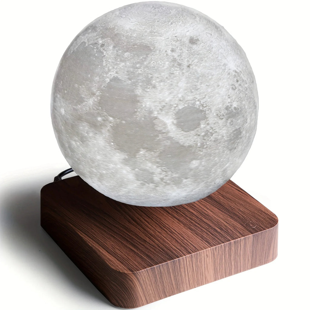 ✨ Limited Edition Levitating Moon Lamp – Magnetic Floating 3D Printed Light