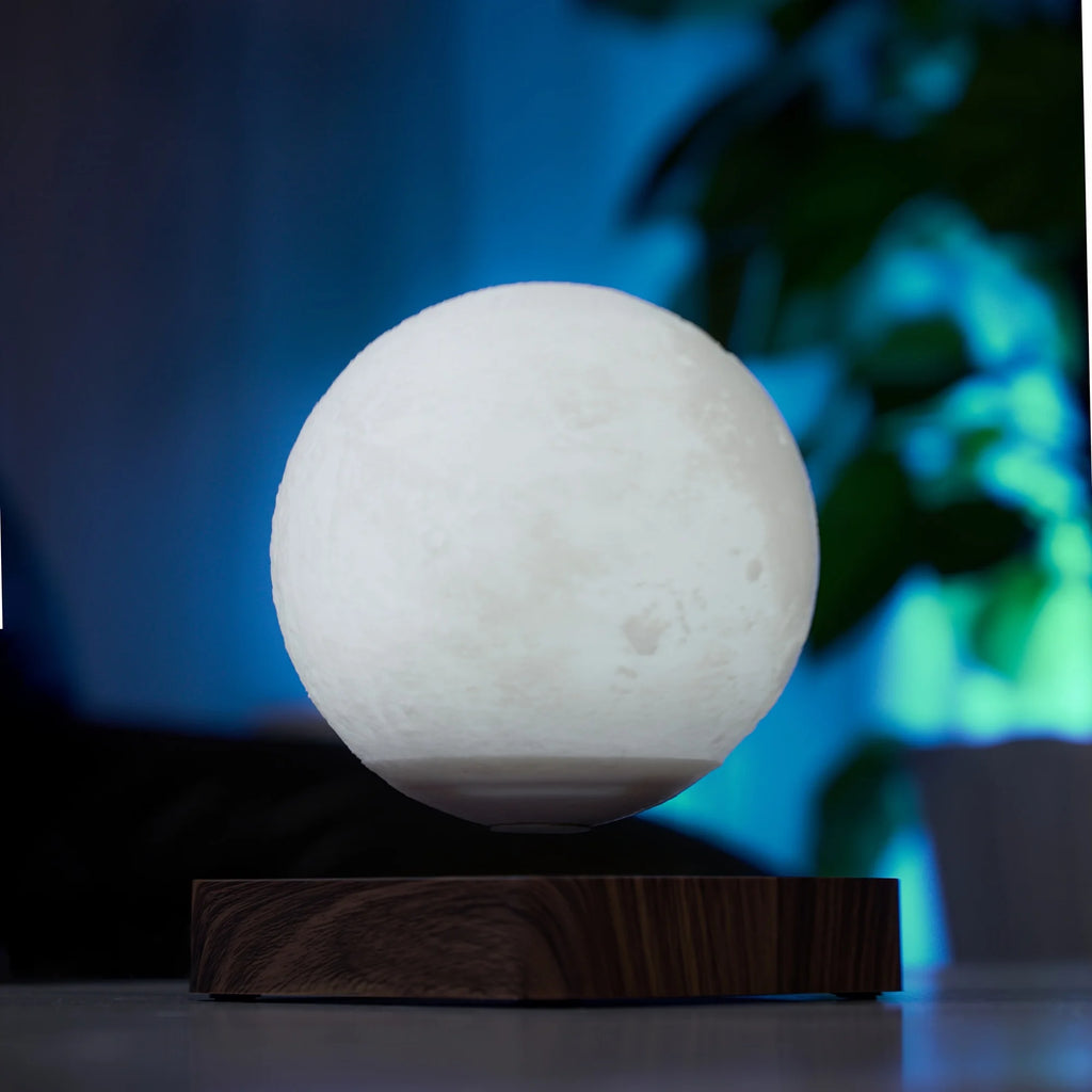 ✨ Limited Edition Levitating Moon Lamp – Magnetic Floating 3D Printed Light