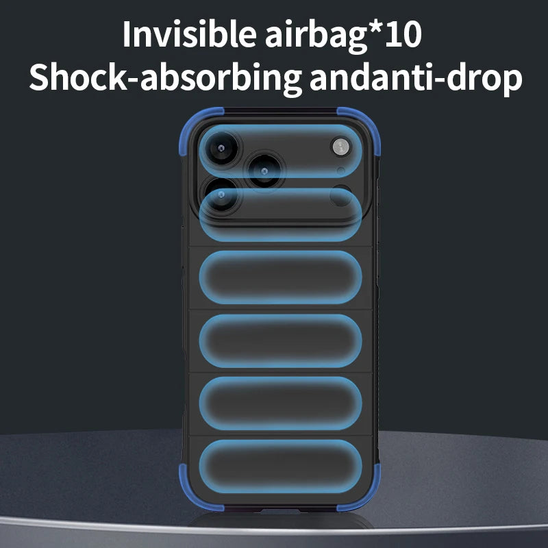 Shockproof Carbon Fiber MagSafe Case for iPhone | Military Grade Protection | Anti-Slip Grip