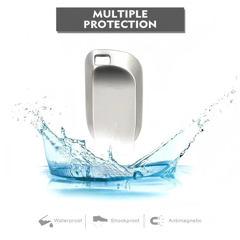 High-Speed Metal Rod USB Flash Drive 3.0 Pendrive - 128GB 64GB 32GB 16GB 8GB - Durable Free Stick Pen U Disk for Data Storage